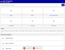 Tablet Screenshot of laxmi-group.com